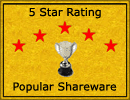 award from popularshareware.com